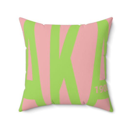 Alpha Kappa Alpha Pillow