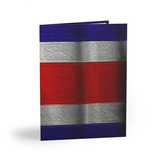 Costa Rica Flag Greeting Cards